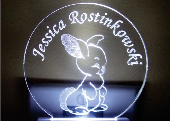 Bunny Night Light Insert Only