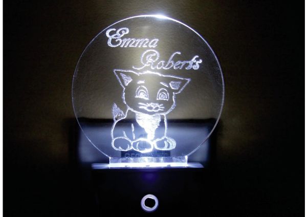 Kitten Insert plus LED Night Light