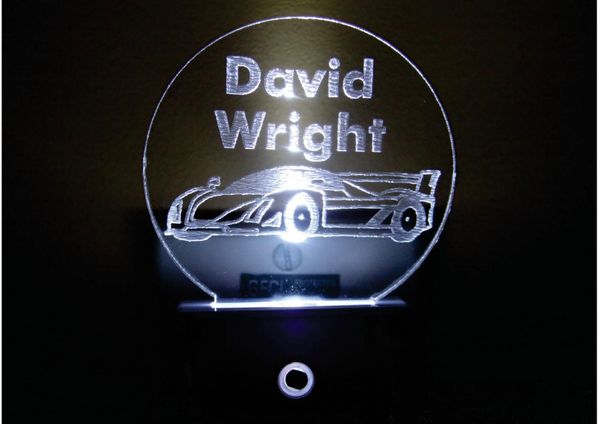 Race Car Insert plus LED Night Light