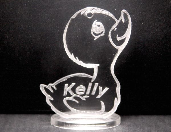 Personalized Acrylic Ducky