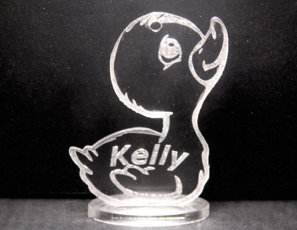 Personalized Acrylic Ducky