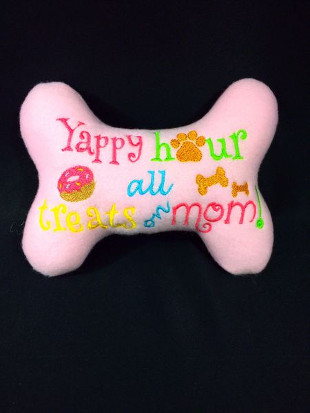 Dog Toy - Yappy Hour all treats on Mom!
