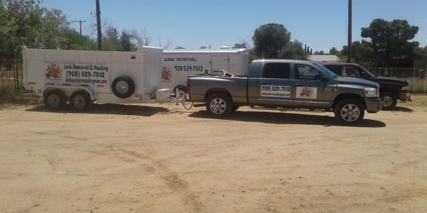 Dump trailer serving Lake Havasu