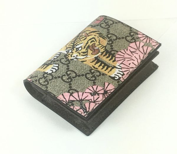 Gucci Gg Supreme Bengal Tiger Wallet, ModeSens