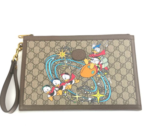 Leather bag Donald Duck Disney x Gucci Multicolour in Leather