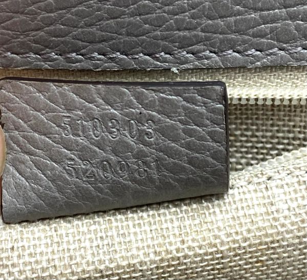 Gucci Interlocking GG Leather Crossbody Bag 510303-1000