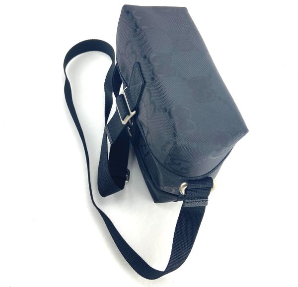 Gucci, Bags, New Unisex Gucci Black Econyl Nylon Monogram Off The Grid  Messenger Bag