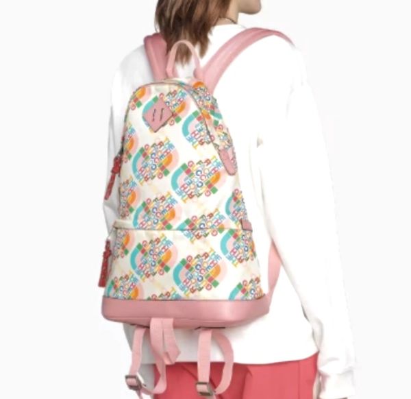 Gucci X The North Face #650288 Nylon Backpack , Pink/White Gucci X The North Face #650288 Nylon Backpack , Pink/White
