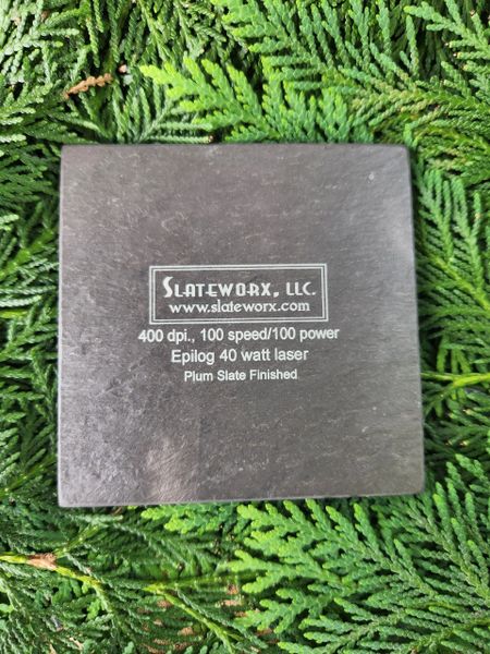 2" Square VERMONT Slate Refrigerator Magnets, NOW IN FOUR COLORS!