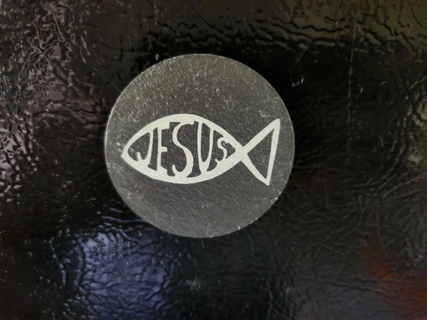 2" Round Slate Refrigerator Magnets! NOTE: MAGNET BACKS NOT INCLUDED. THEY ARE A SEPARATE ITEM.