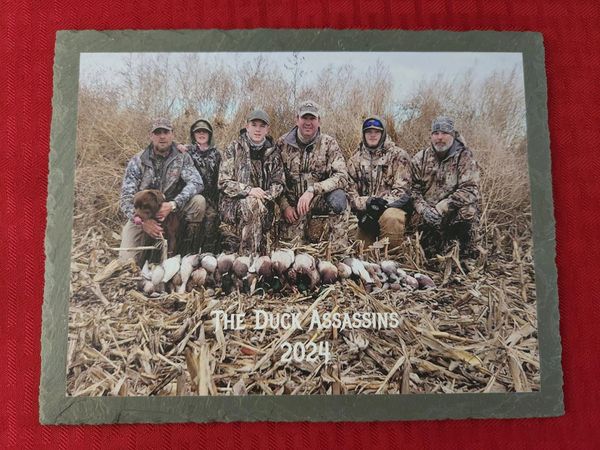 5" x 7" Custom UV Printed Slate Plaque