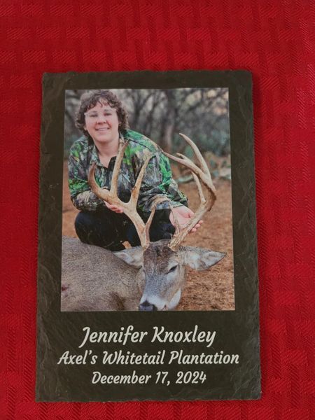 3" x 5" Custom UV Printed Slate Plaque