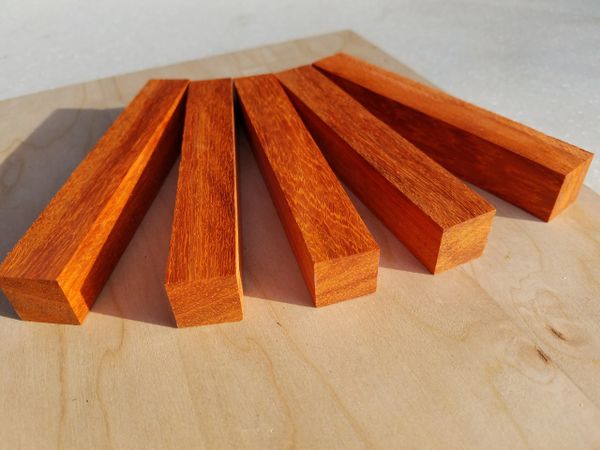 Padauk Pen Blanks, 10 pc. pack