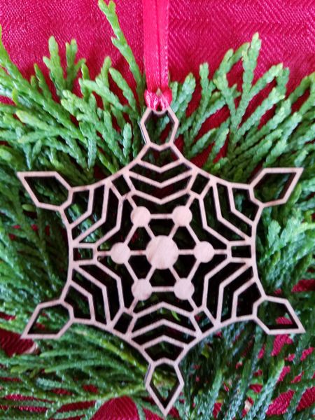 Snowflake #4, 25 ornaments per box, (that's $.68 each), FREE SHIPPING!