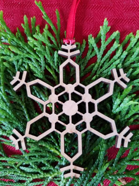 Snowflake #3, 25 ornaments per box, (that's $.68 each), FREE SHIPPING!