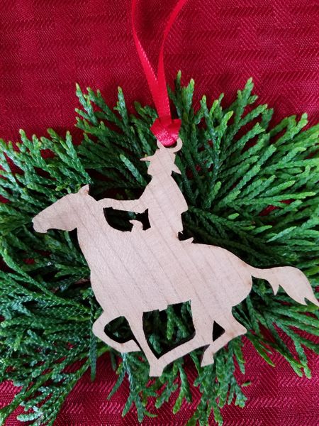 Cowboy ornament, 25 ornaments per box, (that's $.68 each), FREE SHIPPING!