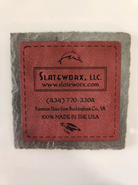 2" Square Slate Refrigerator Magnets, FREE SHIPPING