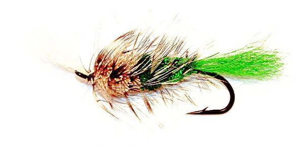 Bomber Salmon Fly natural/green