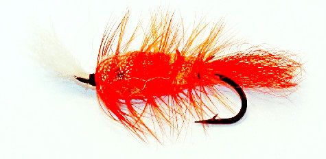 Bomber Salmon Fly orange