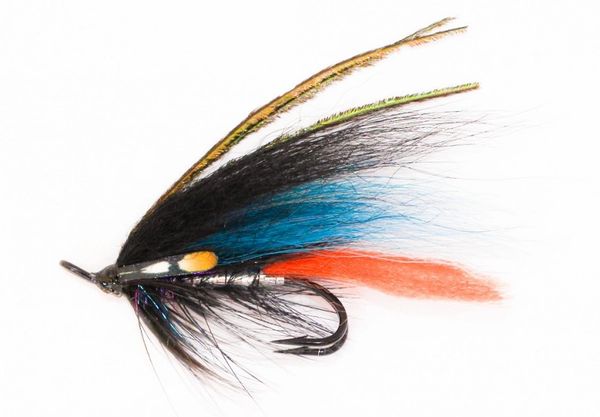 Mikkeli Blue Salmon Fly double hook