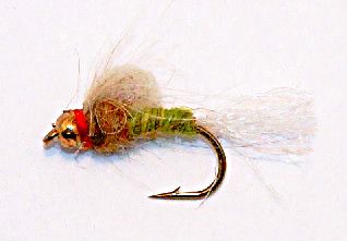 Mayfly Emerger beadhead