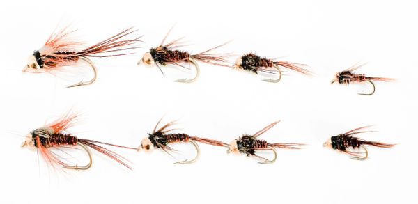 8 pcs. BH Pheasant Tail Mixed Multi Pack