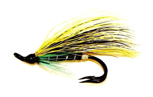 Blue Charm Salmon Fly double hook