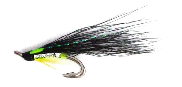 Silver Tosh Salmon Fly double hook