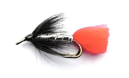Zulu Silver Salmon Fly double hook