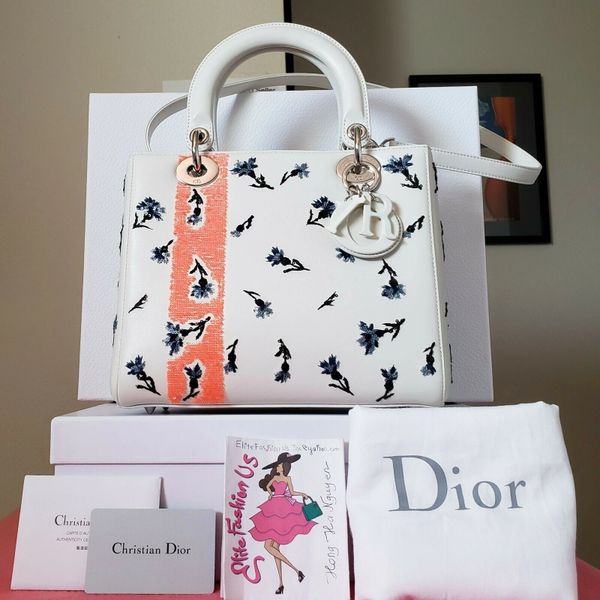 Embroidered lady clearance dior