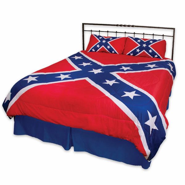 Confederate Flag 3 Piece Comforter Set Dl Grandeurs Confederate