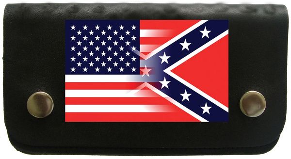 Confederate flag best sale biker wallet