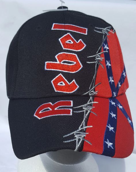 REBEL/Rebel Flag Hat [Barbed Wire]