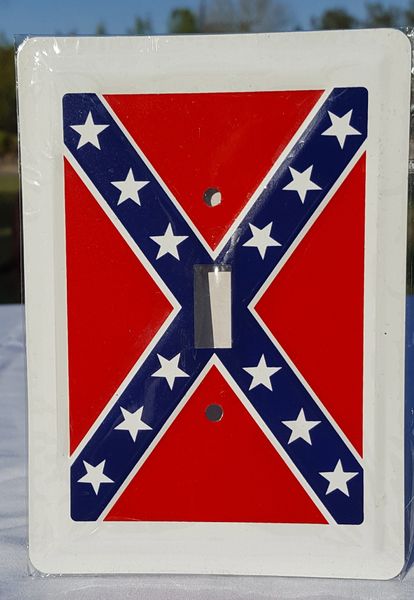 Rebel Flag Light Switch Plate Cover