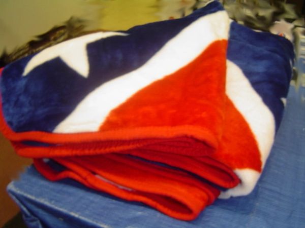 Confederate Flag Medium Weight Queen Blanket  <h1>DLGrandeurs Confederate  and Rebel Goods</h1>