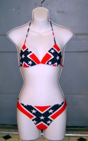 Confederate flag bikini hot sale plus size