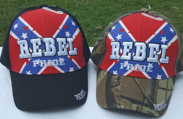 REBEL PRIDE Hat [Rebel Flag Flames]