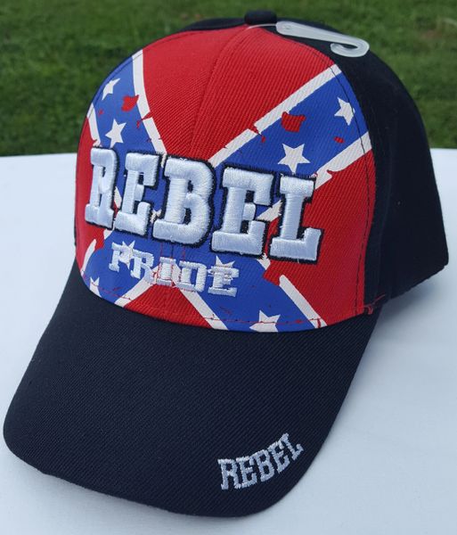 Rebel Pride Confederate Flag Baseball Hat