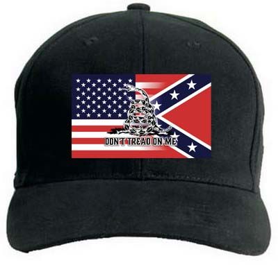 Rebel Cap Don't Tread on Me - US Patriot Flags