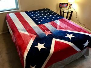 Rebel flag blanket new arrivals