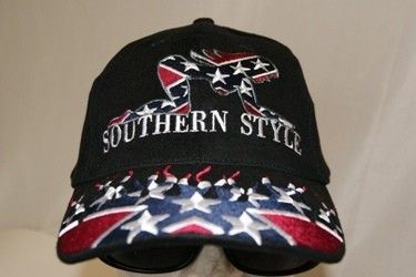 Rebel Flag Hat – Gray