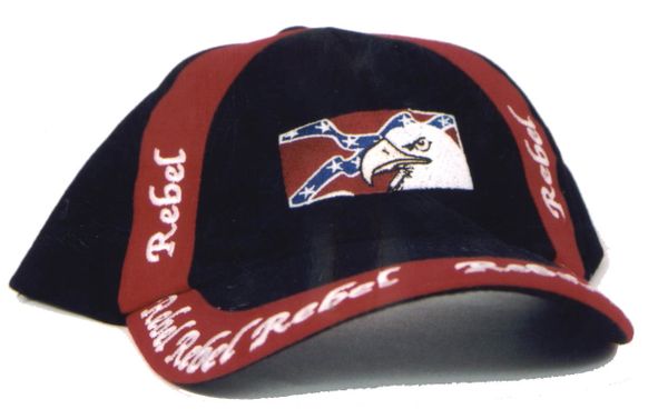 Rebel Flag Eagle Baseball Cap | DLGrandeurs Confederate and Rebel Goods