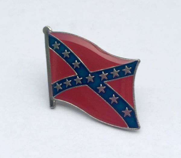 Rebel Flag Pin  <h1>DLGrandeurs Confederate and Rebel Goods</h1>