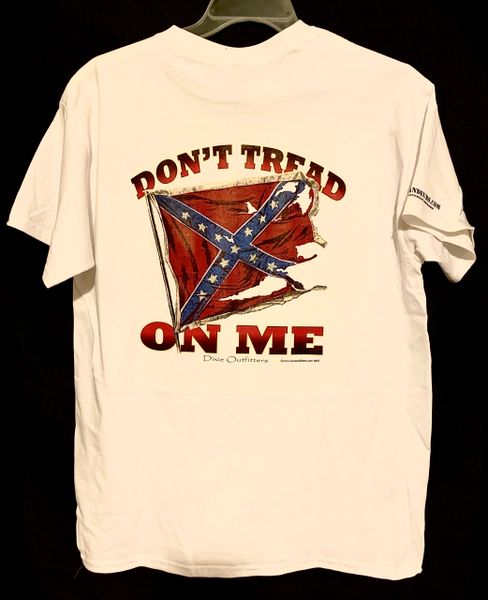 Don't Tread On Me Battle Flag T Shirt | DL Grandeurs Confederate ...