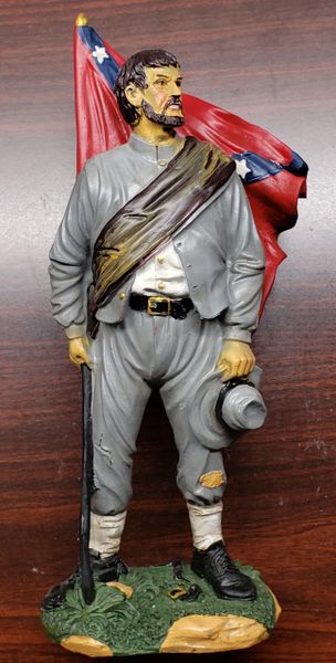 resin soldier statue