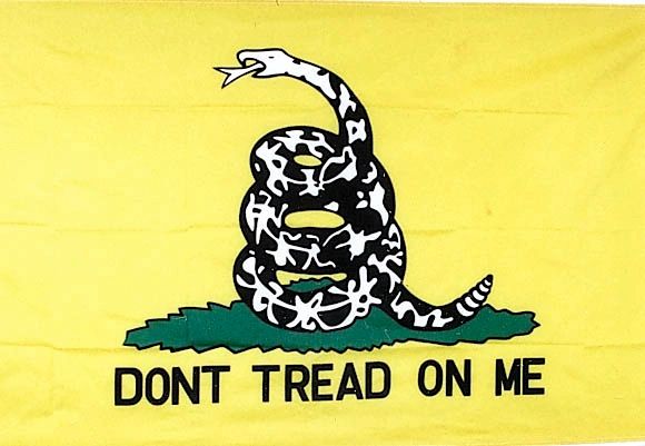 Gadsden Don T Tread On Me Cotton 3 X 5 Embroidered Flag Dlgrandeurs