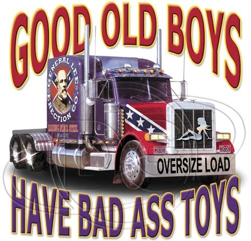 Good Old Boys Bad Ass Toys T Shirt Dl Grandeurs Confederate And Rebel Goods