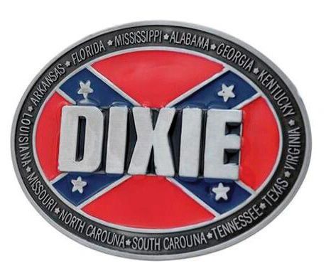 Dixie belt buckle sale