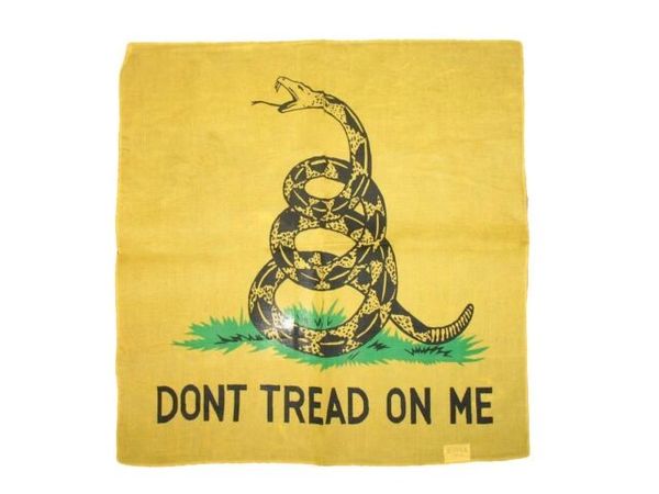 Yellow Gadsden Don T Tread On Me Bandana Dlgrandeurs Confederate And