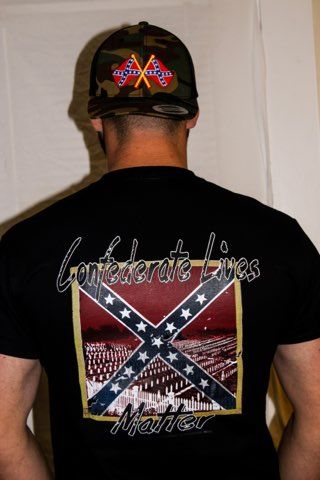 Confederate Lives Matter T-Shirt <h1>DLGrandeurs Confederate and Rebel Goods</h1>